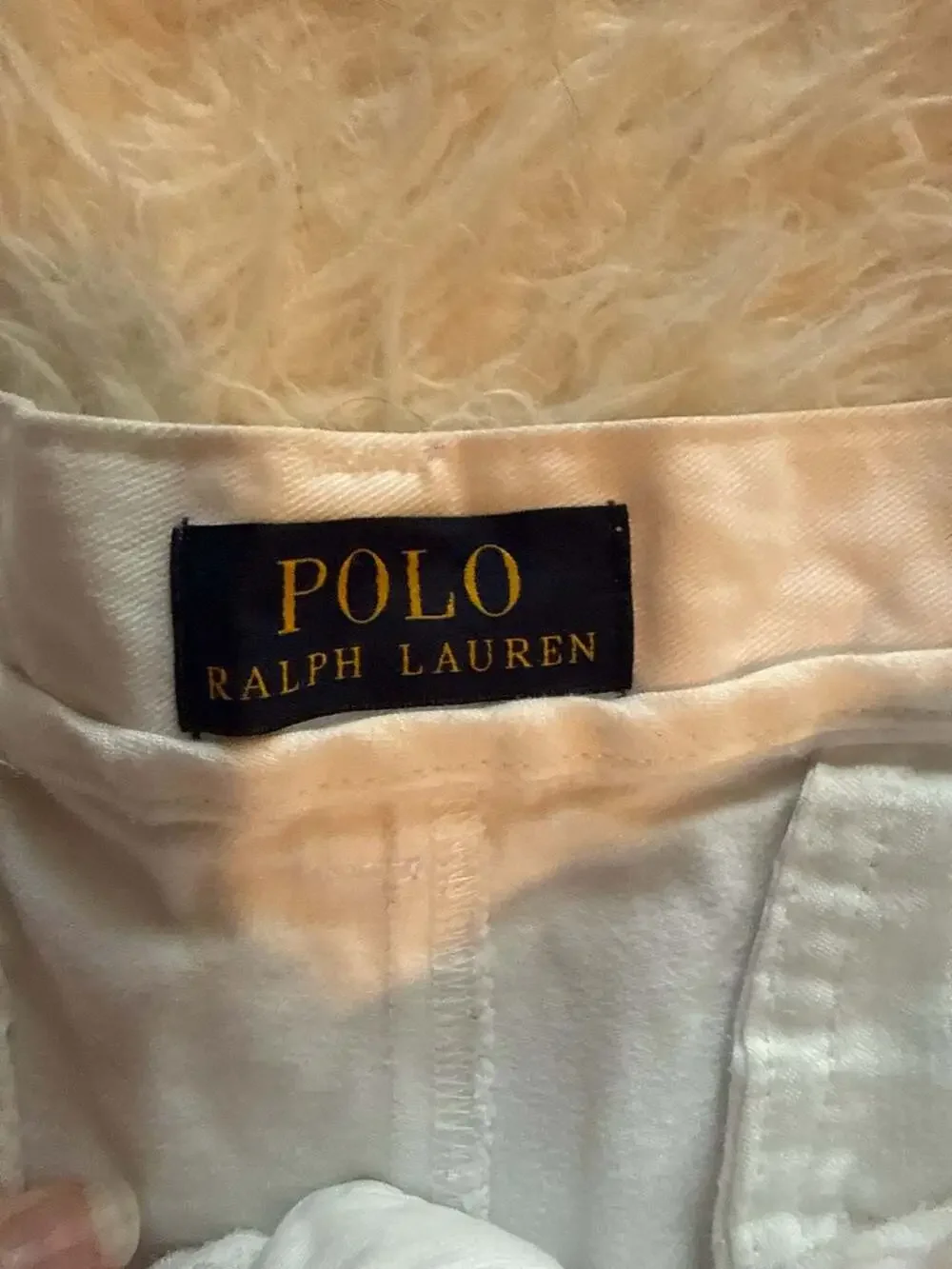 Polo Ralph Lauren Mens White Chino Shorts Size 30